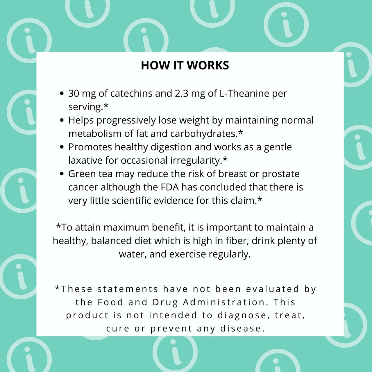 Hyleys Slim Tea Weight Loss Herbal Supplement with Acai Berry - Cleanse and Detox - 50 Tea Bags (1 Pack)