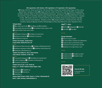 VAHDAM, Organic Lemon Ginger Tea (15 Pyramid Tea Bags) Non-GMO, USDA Organic- Lemon, Ginger, Holy Basil, Black Pepper | Premium Green Tea Bags, Fruity Flavor Green Tea