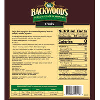 LEM Backwoods Cured Sausage Seasoning with Cure Packet, Franks