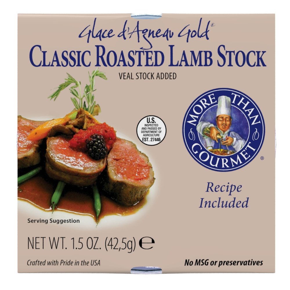 More Than Gourmet Glace D'agneau Gold, Roasted Lamb Stock, 1.5 Ounce (Pack of 1)