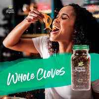 Simply Organic Whole Cloves, Certified Organic | 2.05 oz | Syzygium aromaticum (L.) Merr. & L.