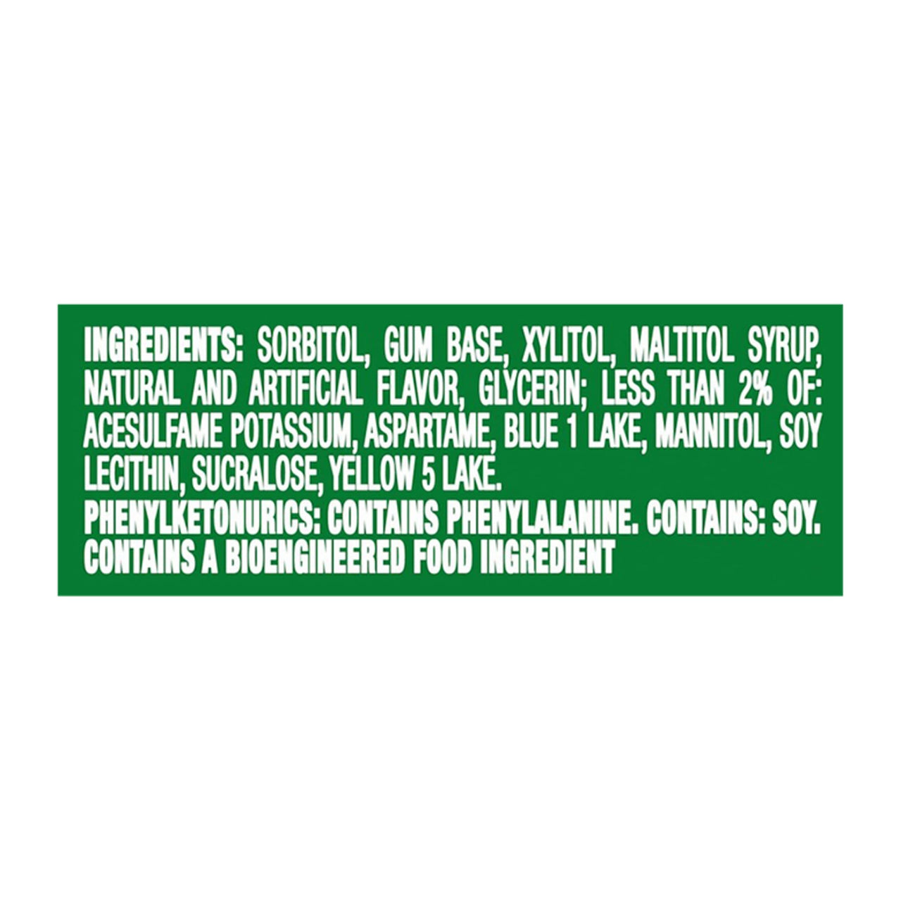 Trident Spearmint Sugar Free Gum, 28 Piece Pocket Pack