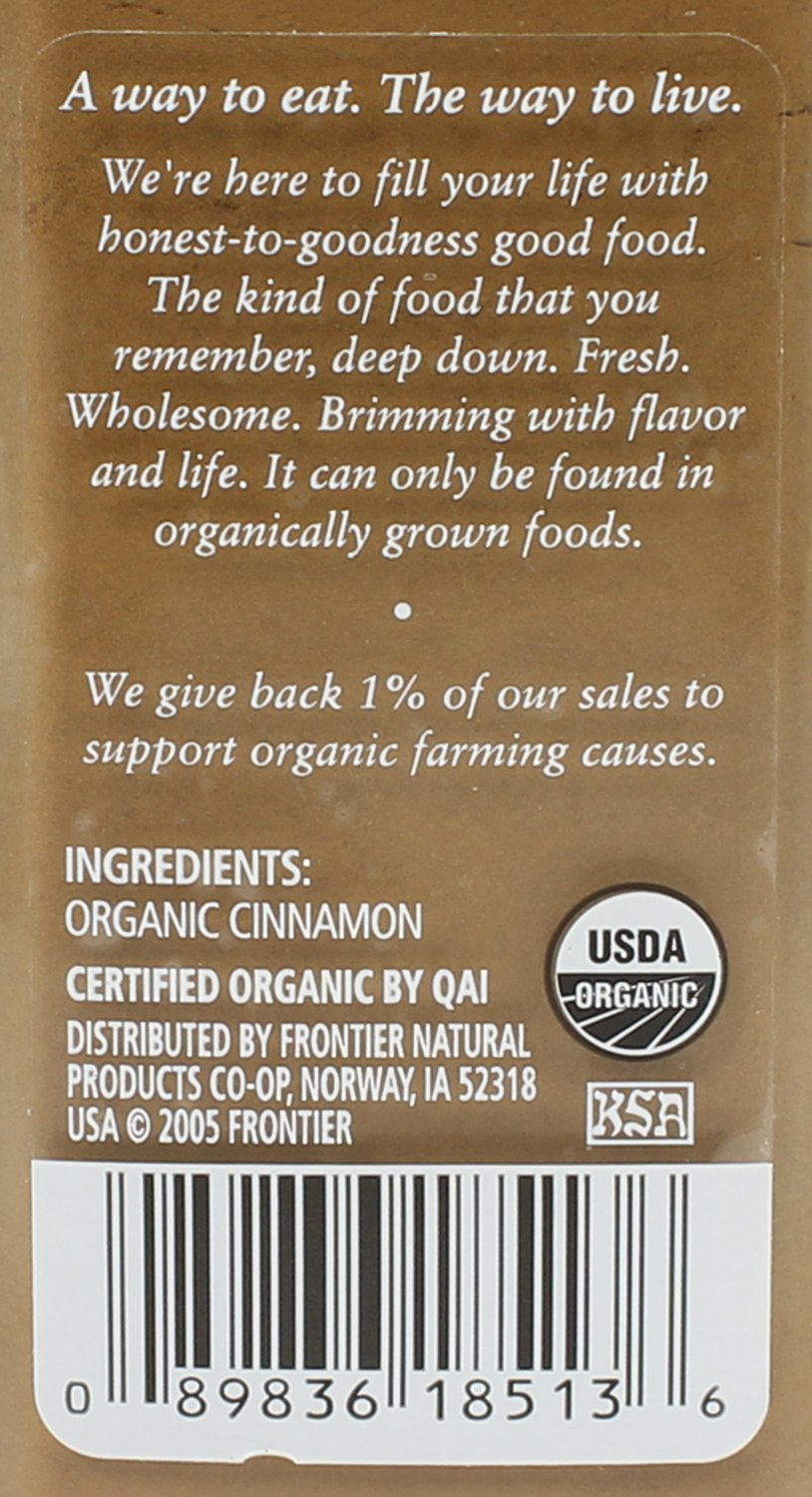Simply Organic Cinnamon Ground Certified Organic, 2.45-Ounce Container