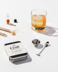 W&P Craft Cocktail Kit, Old Fashioned Portable Kit for Drinks on the Go, Carry On Cocktail Kit, Makes A Great Gift