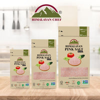 Himalayan Chef Pink Salt Fine, 2 Pounds (Pack of 1)