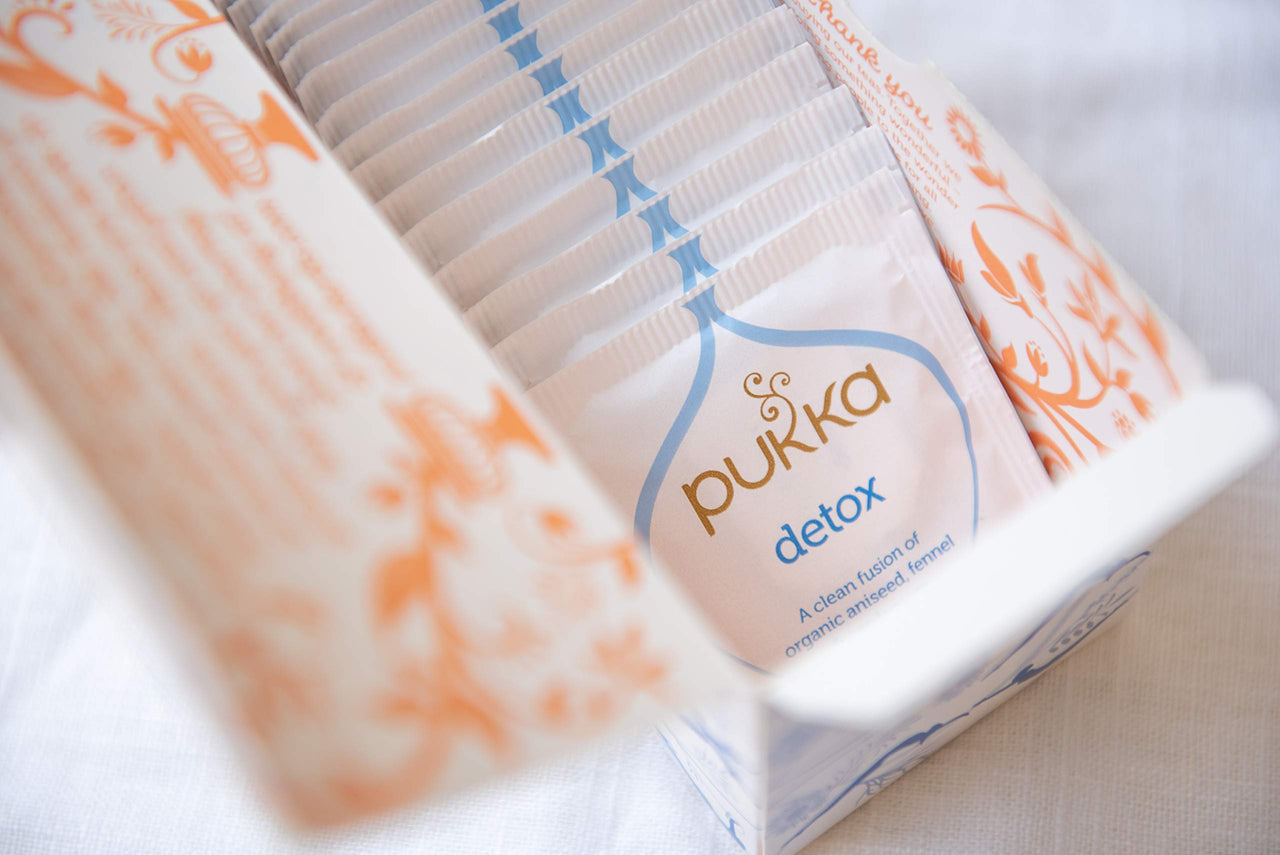 Pukka Organic Detox Tea with Aniseed, Fennel and Cardamom, Perfect for Inner Reset, Pack of 3 (60 Tea Bags)