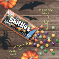 SKITTLES Shriekers Sour Chewy Halloween Candy Share Size Bag, 3.6oz