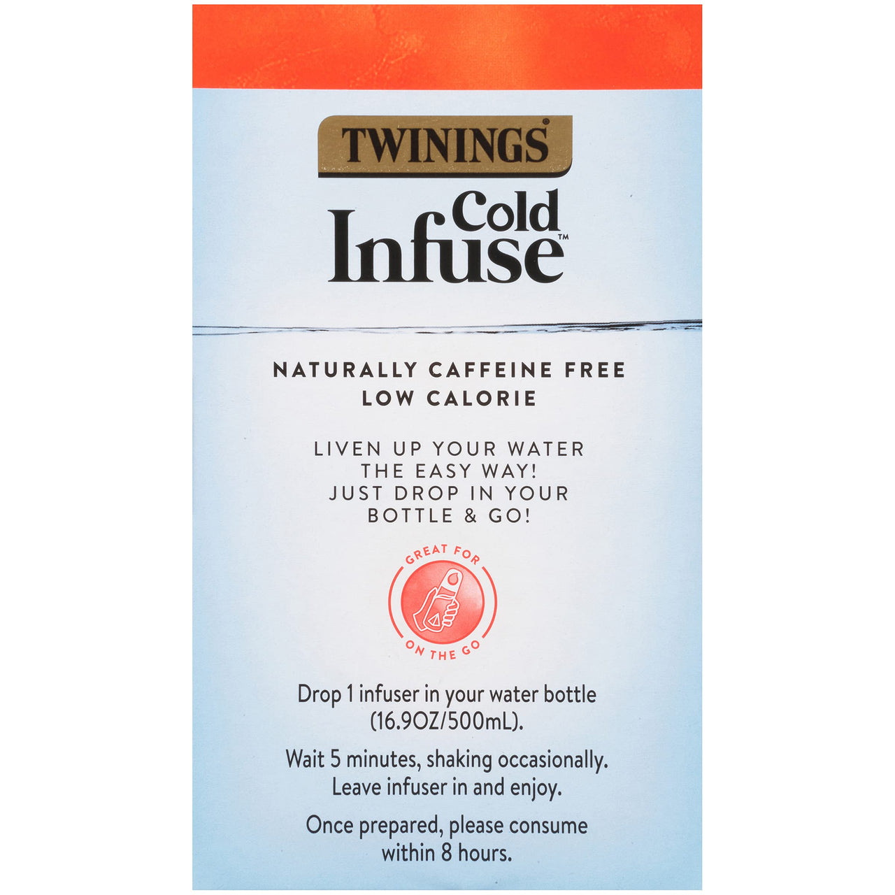 Twinings Cold Infuse Flavored Water Enhancer, Strawberry & Lemon, 22 Count (pack of 1)