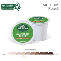 Green Mountain Coffee Roasters Nantucket Blend Keurig Single-Serve K-Cup Pods, Medium Roast Coffee, 12 Count