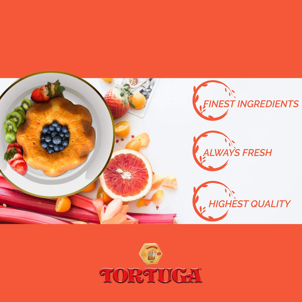 TORTUGA Rum Cake, Mamajuana, 4 Oz