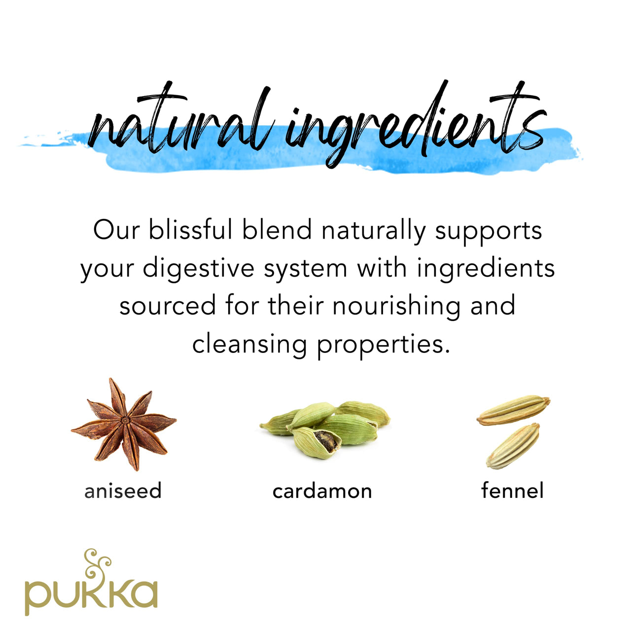 Pukka Organic Detox Tea with Aniseed, Fennel and Cardamom, Perfect for Inner Reset, Pack of 3 (60 Tea Bags)