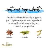 Pukka Organic Detox Tea with Aniseed, Fennel and Cardamom, Perfect for Inner Reset, Pack of 3 (60 Tea Bags)
