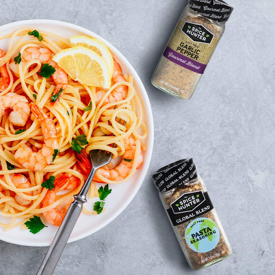 The Spice Hunter Pasta Seasoning Blend, Salt Free, 1.4-Ounce Jar