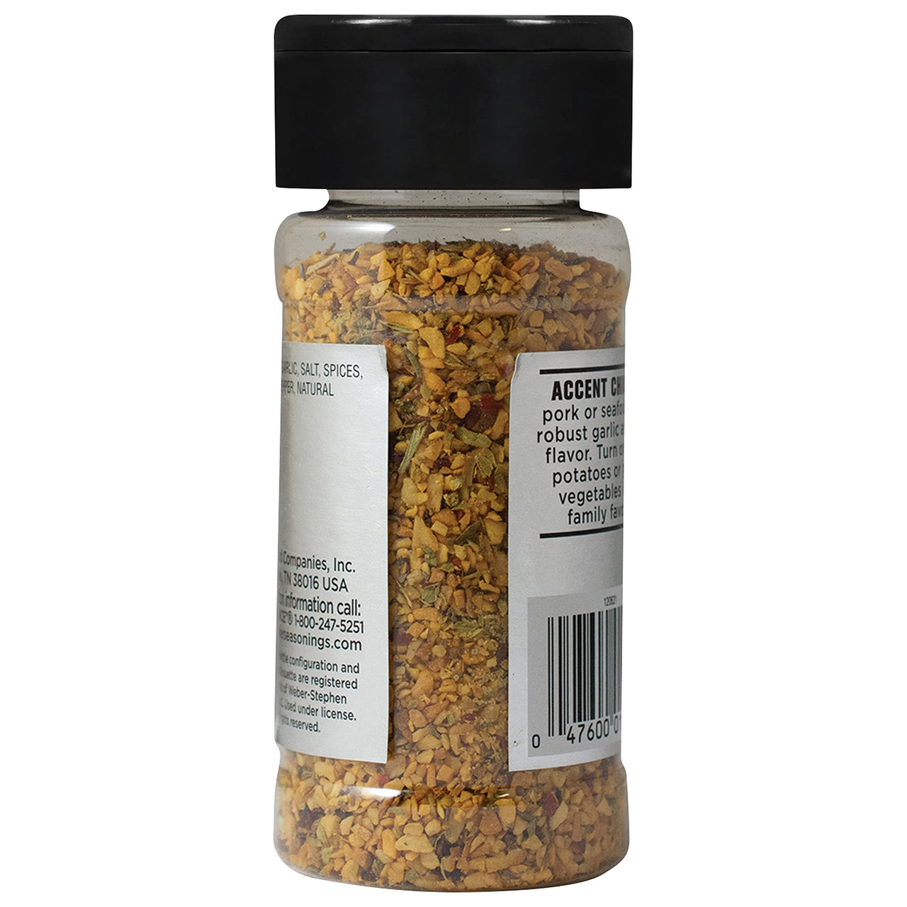Weber Roasted Garlic Herb Seasoning, 2.75 Ounce Shaker