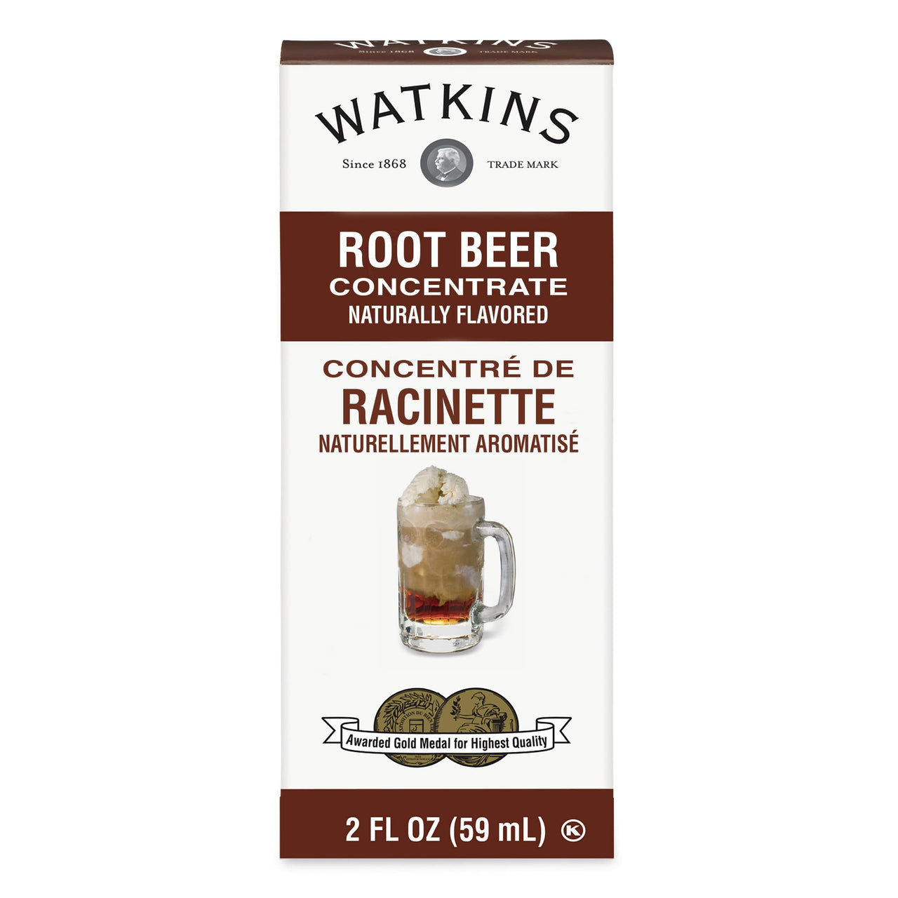 Watkins Root Beer Concentrate, 2 Fl Oz (Pack of 1)