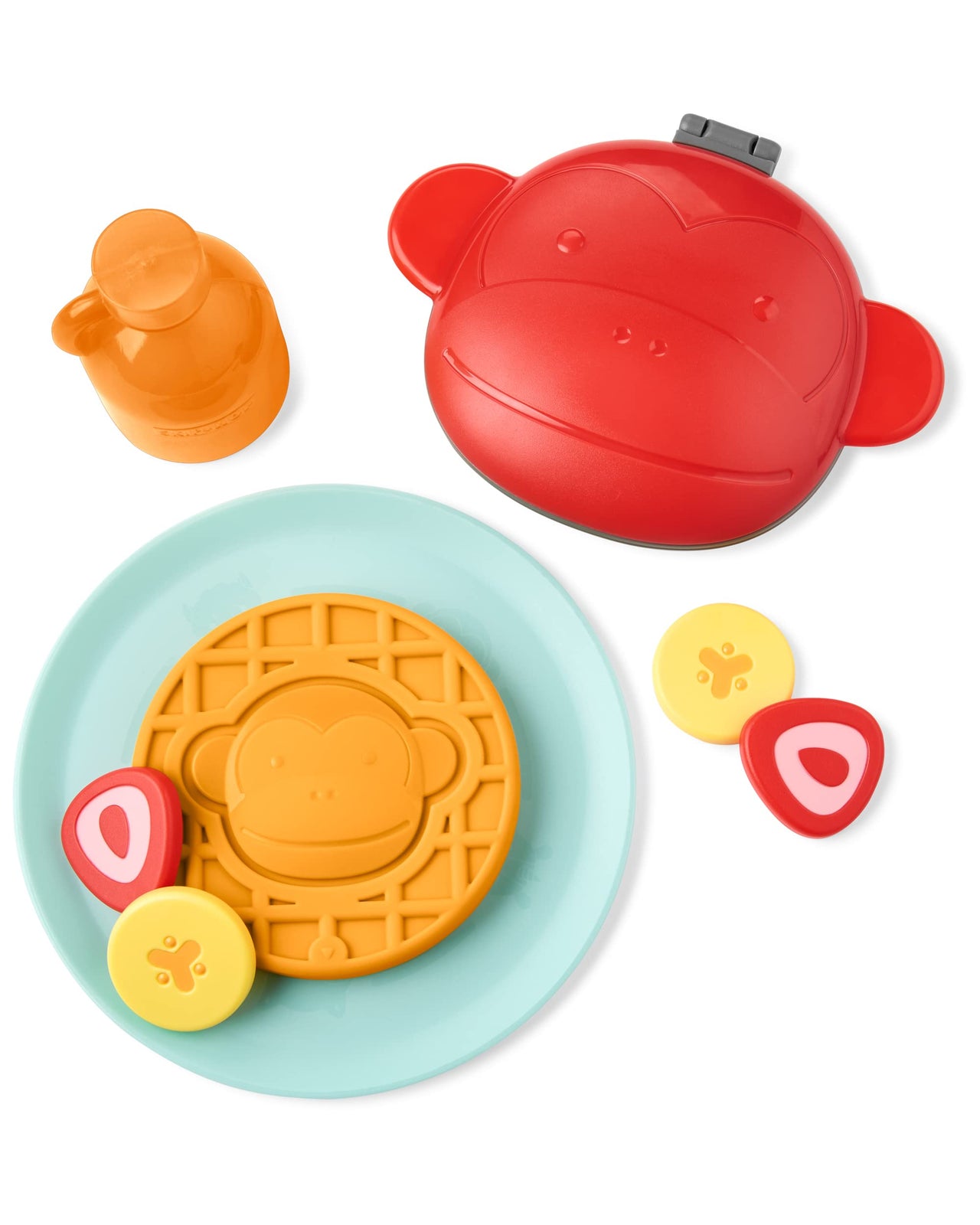 Skip Hop Play Food Set, Zoo Waffle-y Fun (Discontinued by Manufacturer)