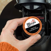 San Francisco Bay Compostable Coffee Pods - Jamaica Blue Mountain Blend (10 Ct) K Cup Compatible including Keurig 2.0, Medium Roast