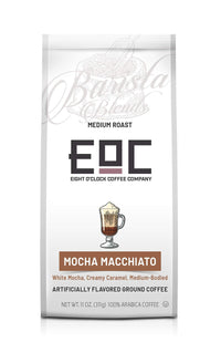 Eight O'Clock Coffee Barista Blends Ground Coffee, Mocha Macchiato, 11 Ounce