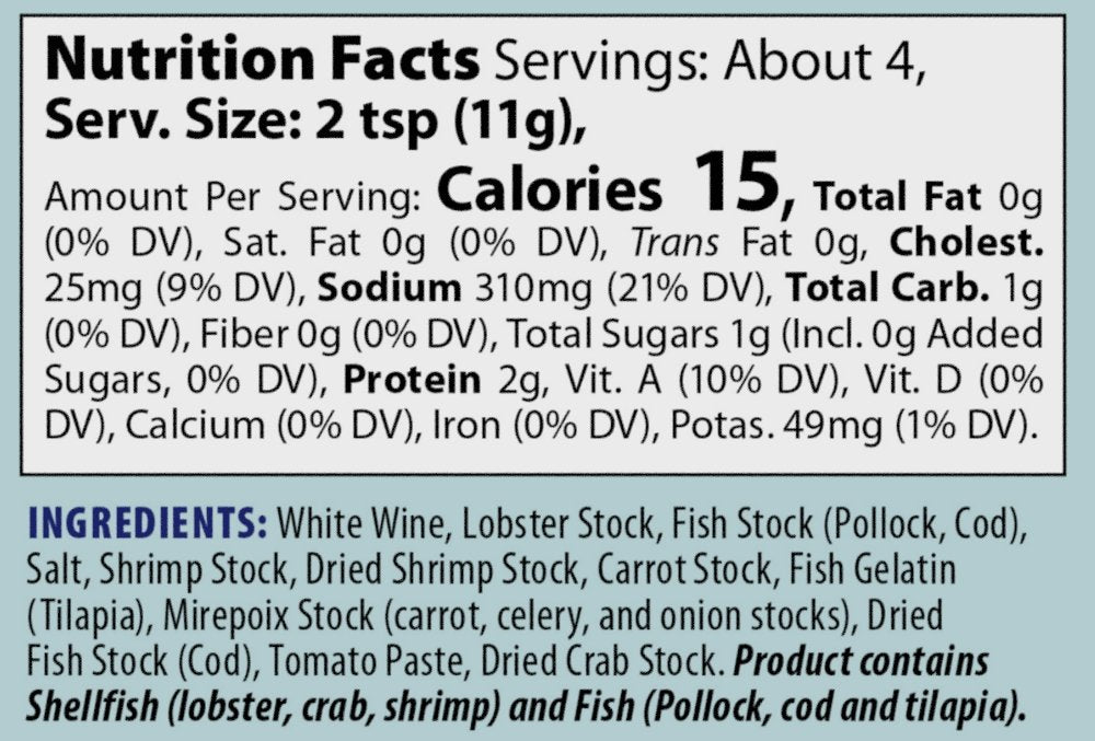 More Than Gourmet Classic Seafood Stock, 1.5 Ounce