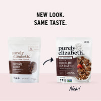 Purely Elizabeth, Chocolate Sea Salt, Ancient Grain Granola with Probiotics, Gluten-Free, Non-GMO (8oz Bag)
