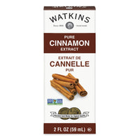 Watkins Pure Cinnamon Extract, Non-GMO, Kosher, 2 oz. Bottle, 1-Pack