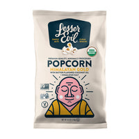 LesserEvil Himalayan Gold Organic Popcorn, Premium Quality, Minimally Processed, No Vegetable Oil, 4.6 Oz