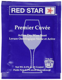 Red Star Premier Cuvee Wine Yeast, 5g - 10-Pack