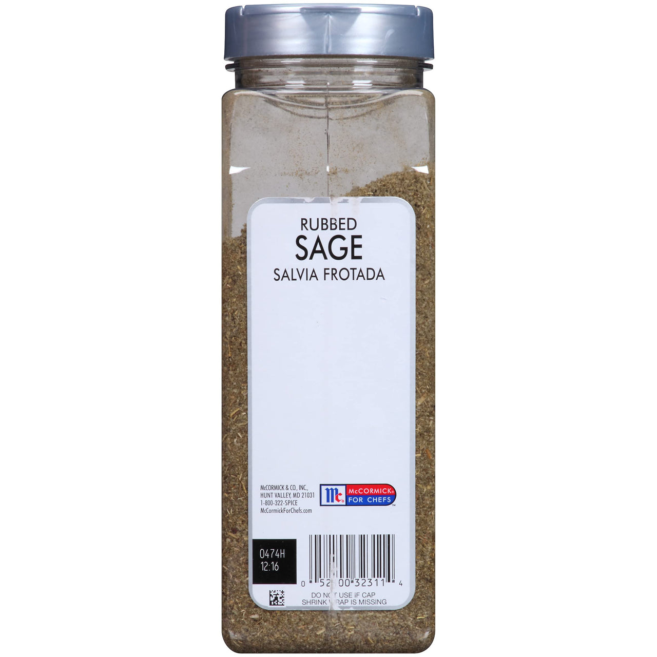 McCormick Culinary Rubbed Sage, 6 oz