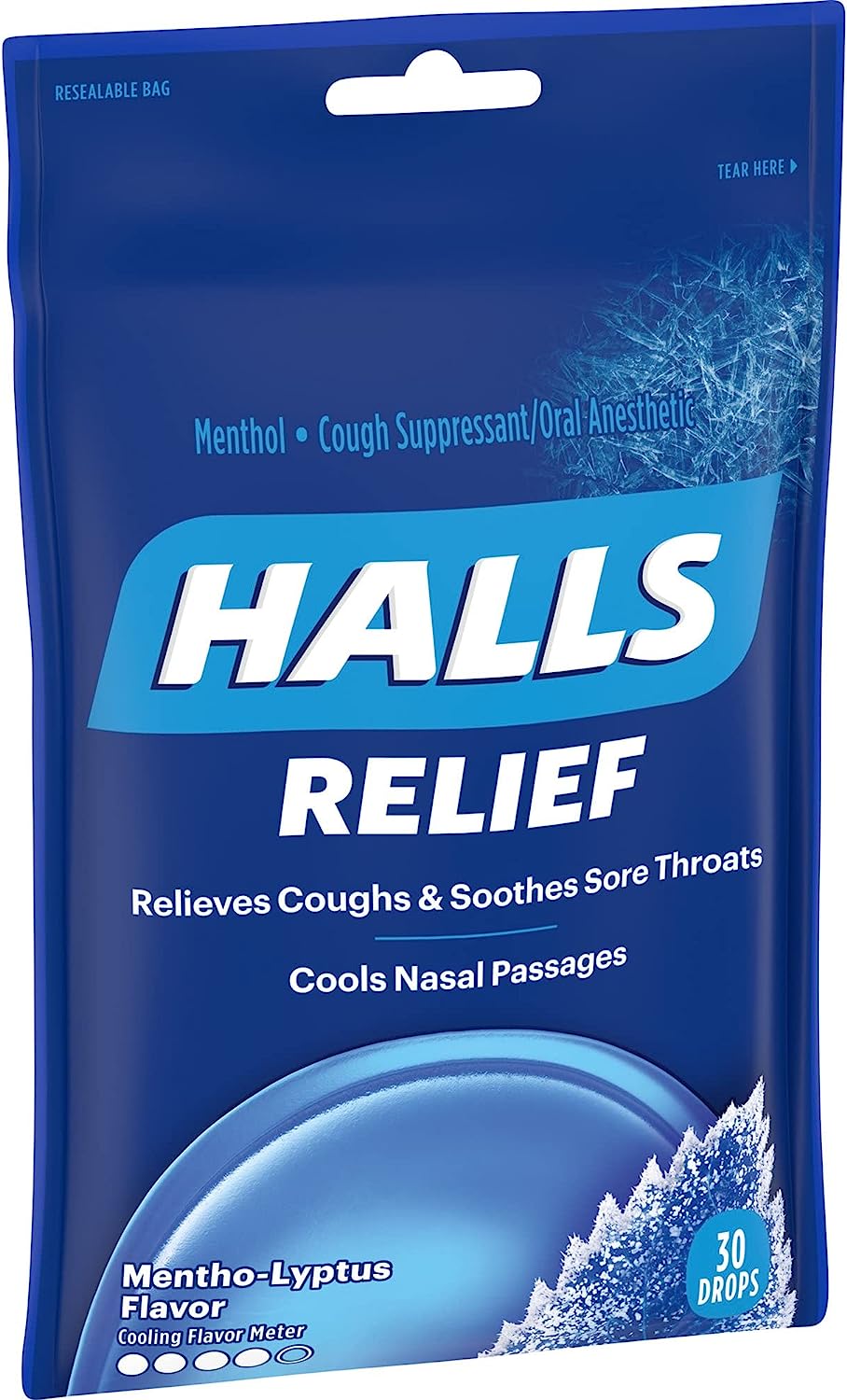 Halls Menthlyptus Dr Size 30ct Halls Menthylyptus Drops 30ct