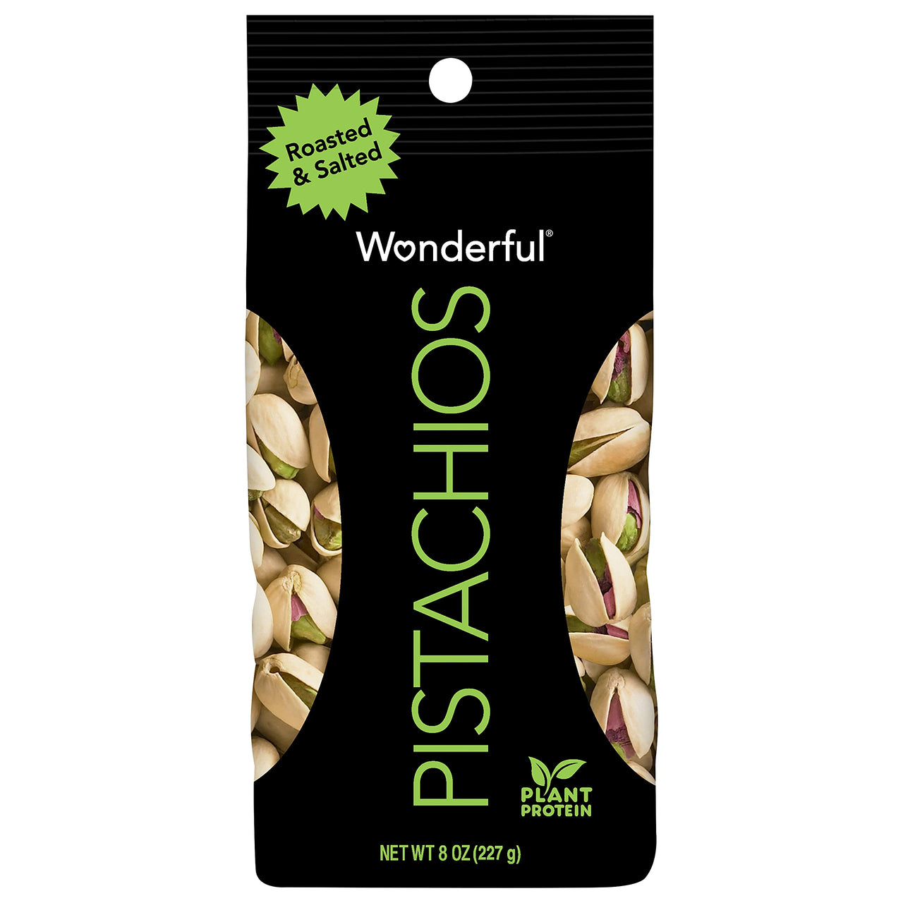Wonderful Roasted & Salted Pistachios 8 oz