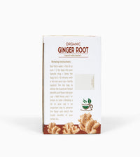 Lifestyle Awareness Organic Ginger Root Tea, Caffeine Free, 20 Count, Packaging May Vary (Pack of 6)