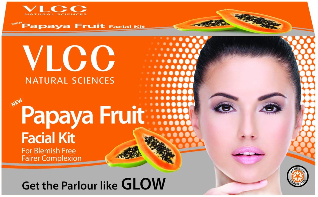 VLCC Papaya Fruit Facial Kit, 60g