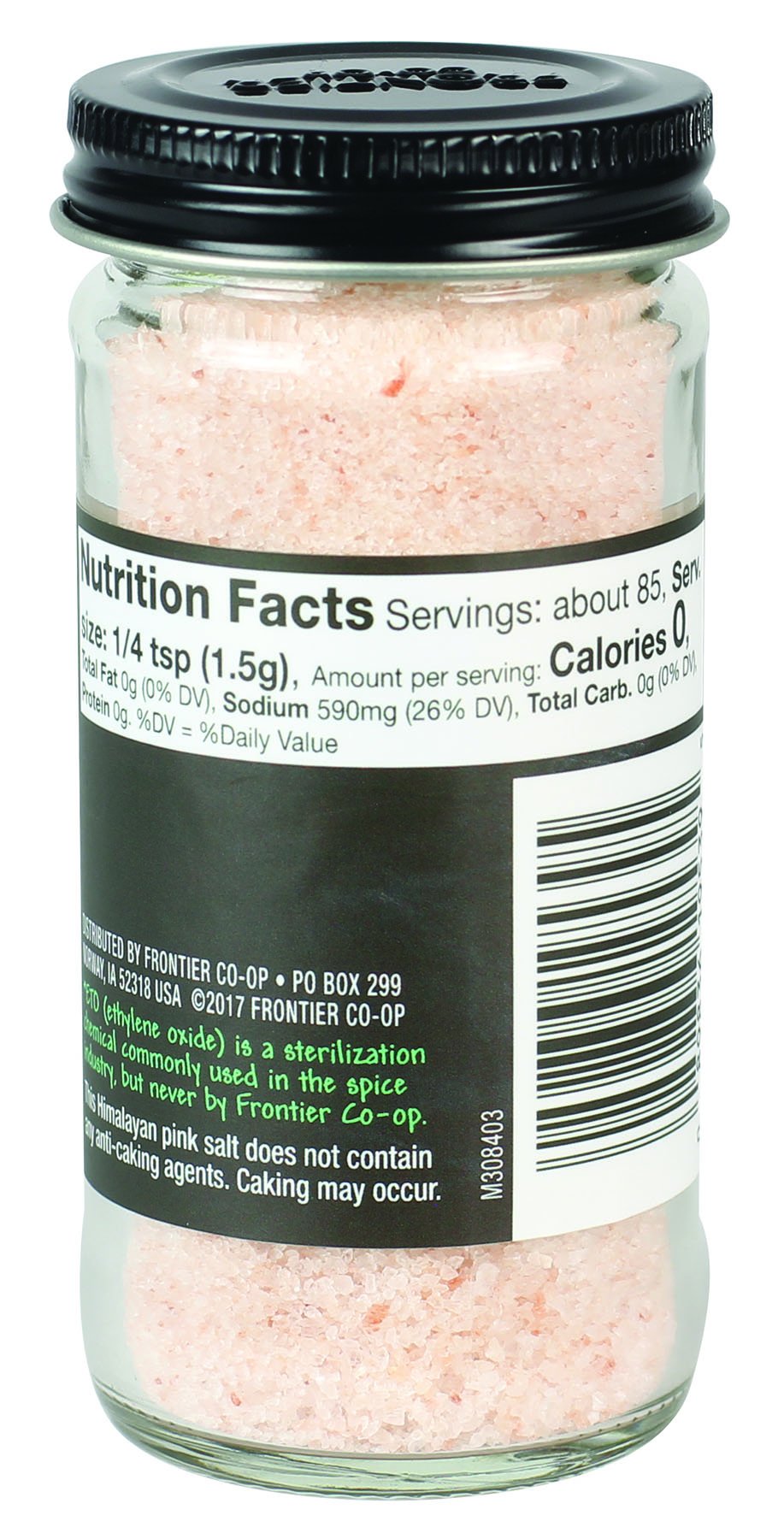 Frontier Co-op Pink Himalayan Salt, 4.48 Ounce