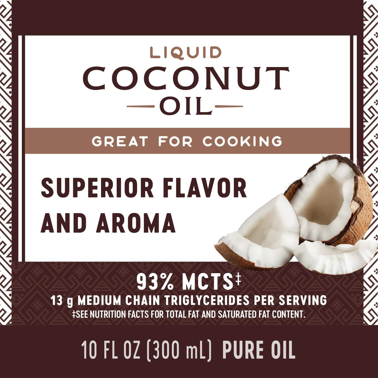 Nature's  Way Liquid Coconut Oil, Non-GMO Project Verified, 10 Fl. Oz.