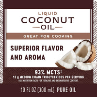 Nature's  Way Liquid Coconut Oil, Non-GMO Project Verified, 10 Fl. Oz.