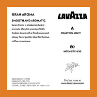 Lavazza Gran Aroma Single-Serve Coffee K-Cup Pods for Keurig Brewer, 22 Count, Balanced light roast with floral aroma and notes of citrus, 100% Arabica