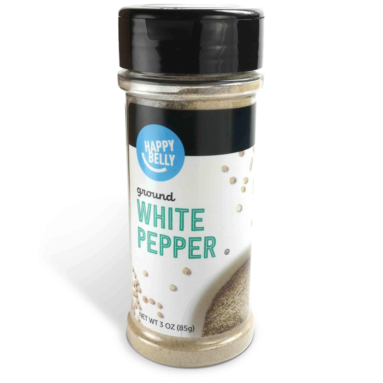 Happy Belly White Pepper, Ground, 3 Ounces