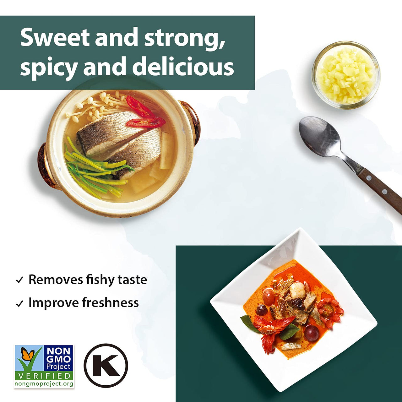 Soeos Galangal Slices 6 Ounces, Non-GMO Verified, Kosher, Great Galangal - Alpinia Galanga, Perfect for Tom Yum and Tom Kha Soups, Authentic Product of Vietnam, Sliced Dried Galangal Root, 6oz.