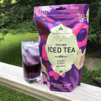 Harney & Sons Indigo Punch, Herbal Iced Tea, 15 Large Two Qt Teabags