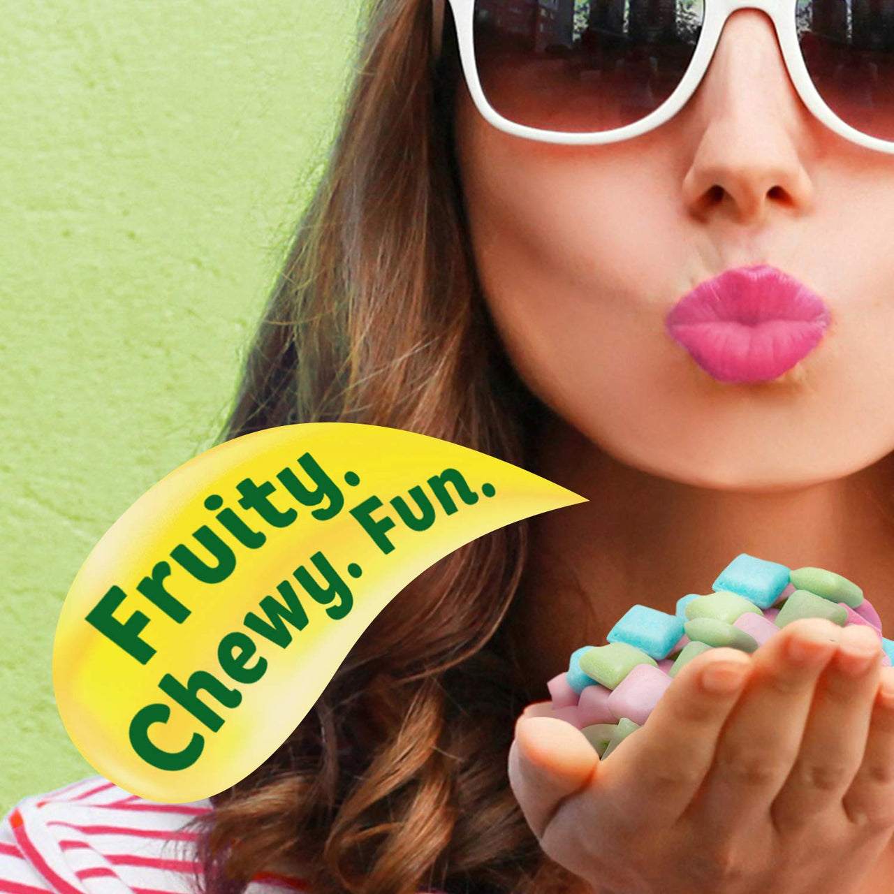 STARBURST Sours Minis Fruit Chews Candy, 8-Ounce Grab N Go Size Resealable Bag