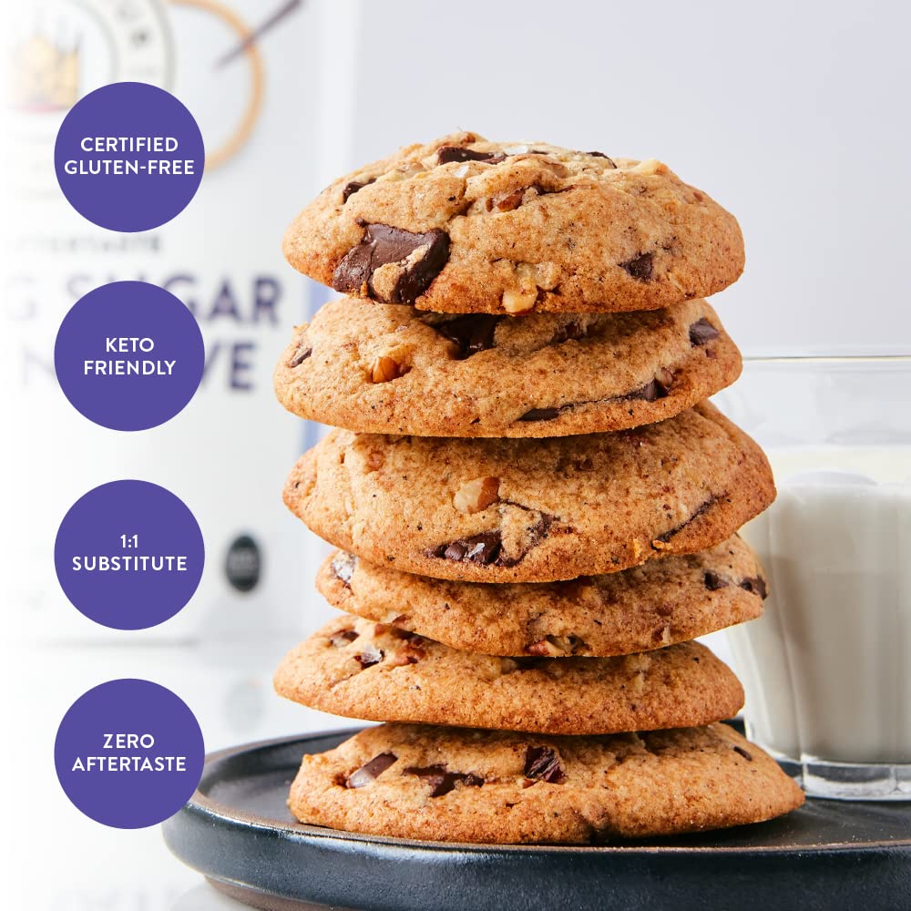 King Arthur, Baking Sugar Alternative, Made with Plant-Based Ingredients, Keto-Friendly, 1-to-1 Substitute for Granulated Sugar, 12 Ounces