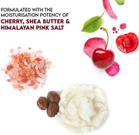 Salt Range Moisturizing Lip Balm Cherry & Shea Butter - Chapstick for Dry, Chapped lips & Cracked lips, Organic Chapstick, 2-Pack, 0.30 Ounce