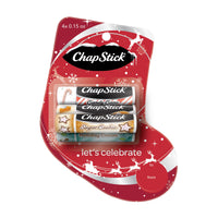 ChapStick Holiday Collection Lets Celebrate Holiday Lip Balm Stocking Gift Pack - 0.15 Oz (Pack of 4)