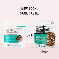 purely elizabeth Granola Vanilla Almond Butter MCT Grain Free, 8 Ounce