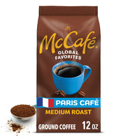 McCafe Paris Caf, Ground Coffee, Medium Roast, 12oz Bag