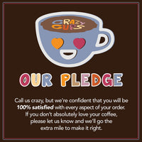 Crazy Cups Flavored Coffee for Keurig K-Cup Machines, Chocolate Raspberry Truffle, Hot or Iced Drinks, 22 count Single Serve, Recyclable Pods(Pack of 1)