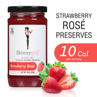 Skinnygirl Sugar Free Preserves, Strawberry Rose, 10 Ounce