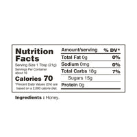 Nature Nate's  100% Pure Raw & Unfiltered Louisiana Honey Bear Bottle, Certified Gluten Free & OU Kosher, Balanced Flavors, 12 Ounce (Pack of 1) (FP011)