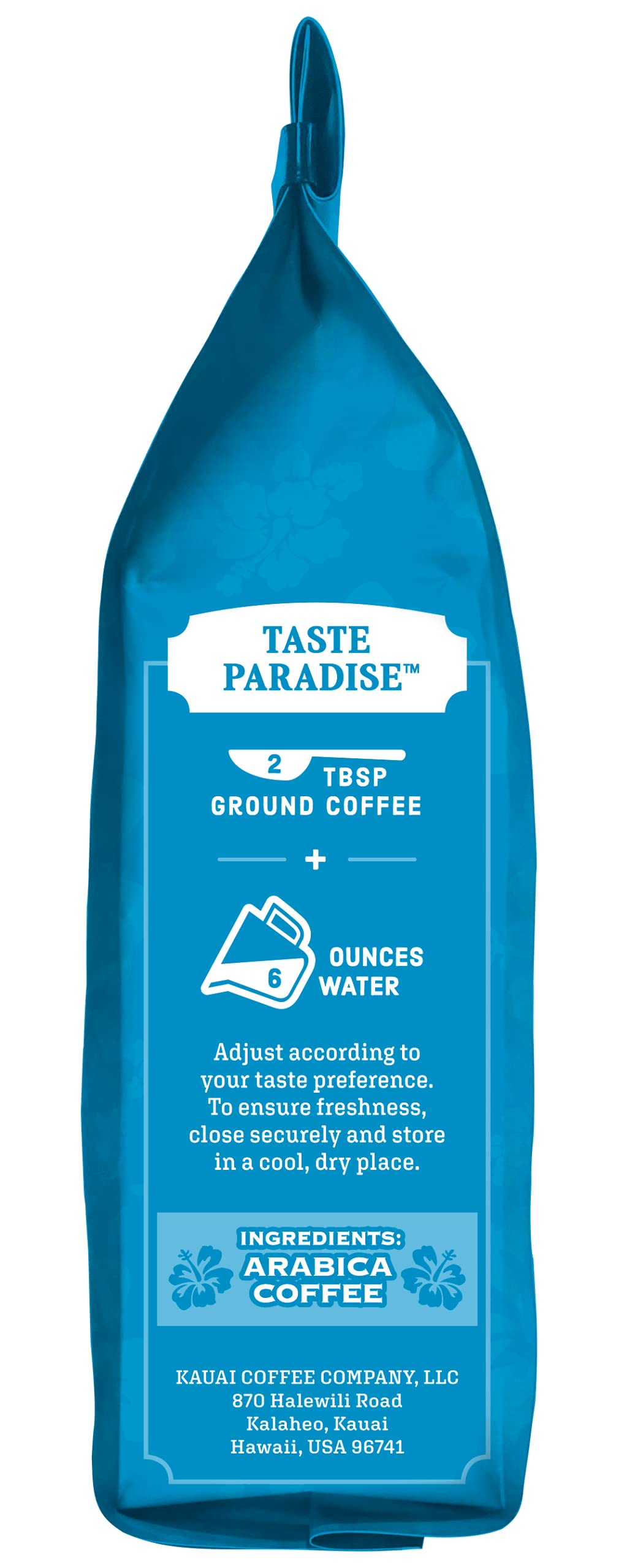 Kauai Whole Bean Coffee, Koloa Estate Dark Roast - Arabica Coffee from Hawaiis Largest Grower-Bold, Rich Flavor with Nutty Notes and Sweet Chocolate Overtones - 10 Ounce