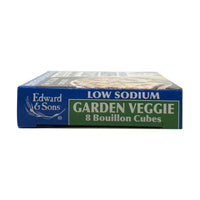 Edward & Sons Low Sodium Veggie Bouillon Cubes, 2.2 oz
